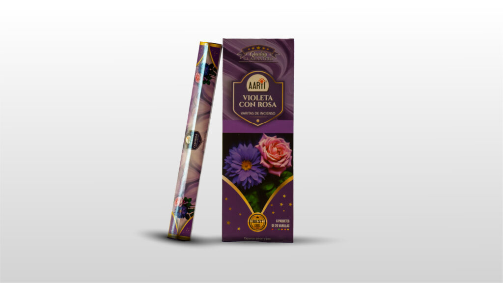 Violeta con Rosa